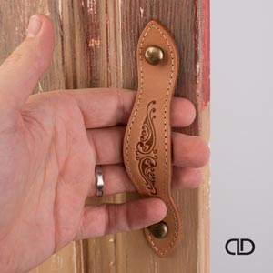 Usnjeni ročaji za pohištvo