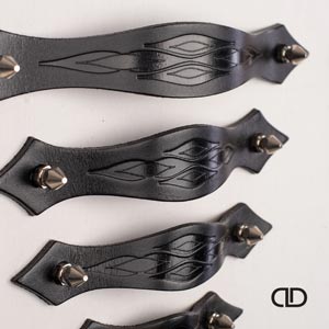 Usnjeni ročaji za pohištvo