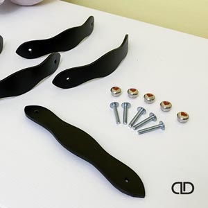 Usnjeni ročaji za pohištvo