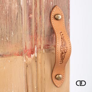 Usnjeni ročaji za pohištvo