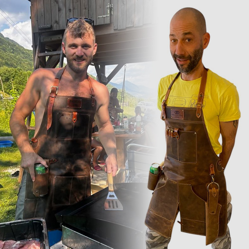 Leather BBQ Aprons