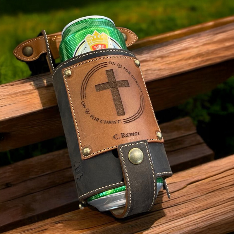 Leather Beer Holder