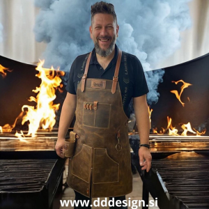 Usnjeni predpasnik za žar DDDesign.si