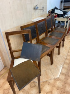 Tapeciranje z usnjenimi kožami