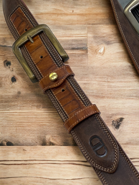 Usnjeni pas / trak za kitaro DDDesign.si