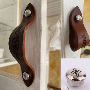 Usnjeni pohištveni ročaji www.dddesign.si