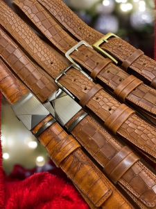 Kroko konjak usnjeni pasovi Elite