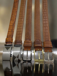 Kroko konjak usnjeni pasovi Elite