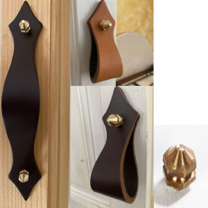 Usnjeni pohištveni ročaji www.dddesign.si