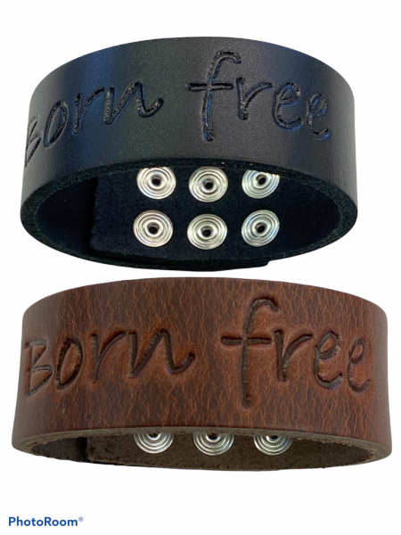 Personalizirana usnjena zapestnica