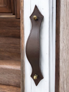 Stitches Leather Handle Kupid antique hexa screws