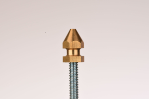 SEWN Motif door handle Kupid gold Hexa screws