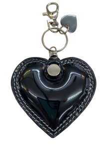 Usnjeni obesek za ključe srce 4 velikosti