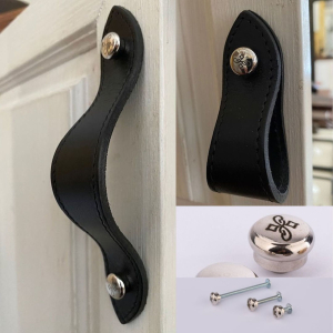 Usnjeni pohištveni ročaji www.dddesign.si