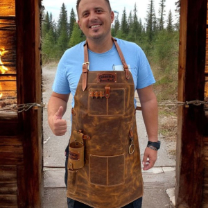 GRILL leather apron CARTRIDGES