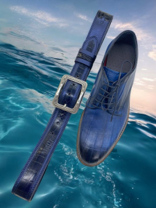 USNJENI pasovi po naročilu: izbor usnja v naši delavnici v Domžalah