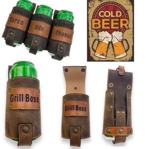 Držalo za pivo z GRAVURO na ploščici