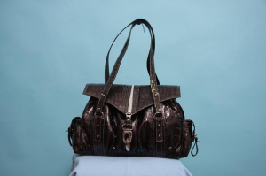 Usnjena torba v imitaciji krokodilje kože PO NAROČILU