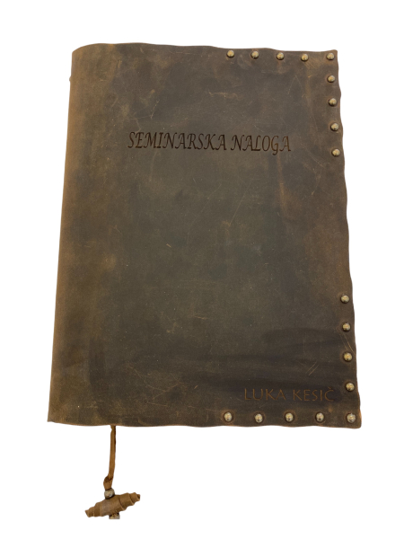 Usnjene platnice po naročilu