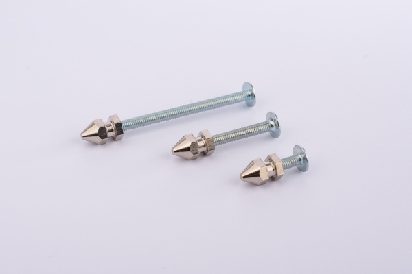 SEWN Motif door handle Kupid silver Hexa screws