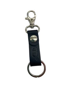 Personalizirani usnjeni obesek za ključe trak mali