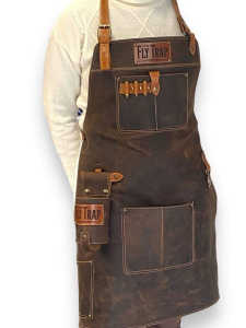 Custom engraved leather apron ARMY M L XL