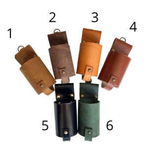 usnjeno držalo za napitke, držalo za pas