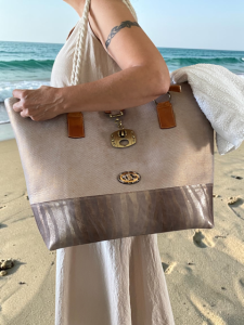 Premium Velika 100% UsnjenaTorba za Plažo