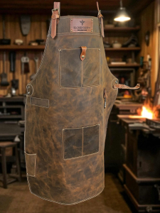 Usnjeni predpasnik za varjenje, kovaški predpasnik