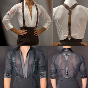 usnjene poročne naramnice DDDesign