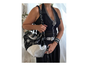 Izdelki po naročilu Usnjena unikatna torbica 